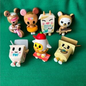 Tokidoki Laduree Chocodav Les secrets Creamy Bear Donutella Moofa Sunny side